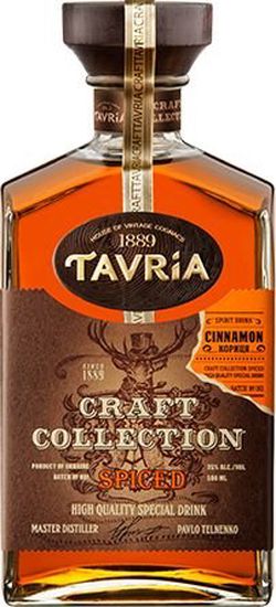 Strong drink Tavria Craft Collection Spiced 0,5l 40%