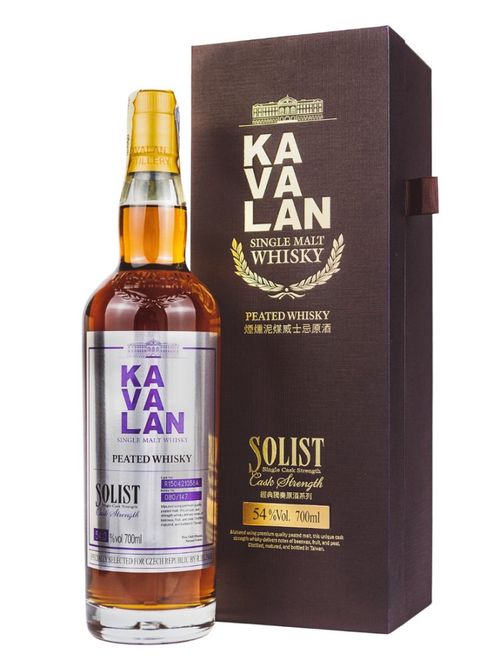 KAVALAN Solist Peated 0,7l 54% GB L.E.