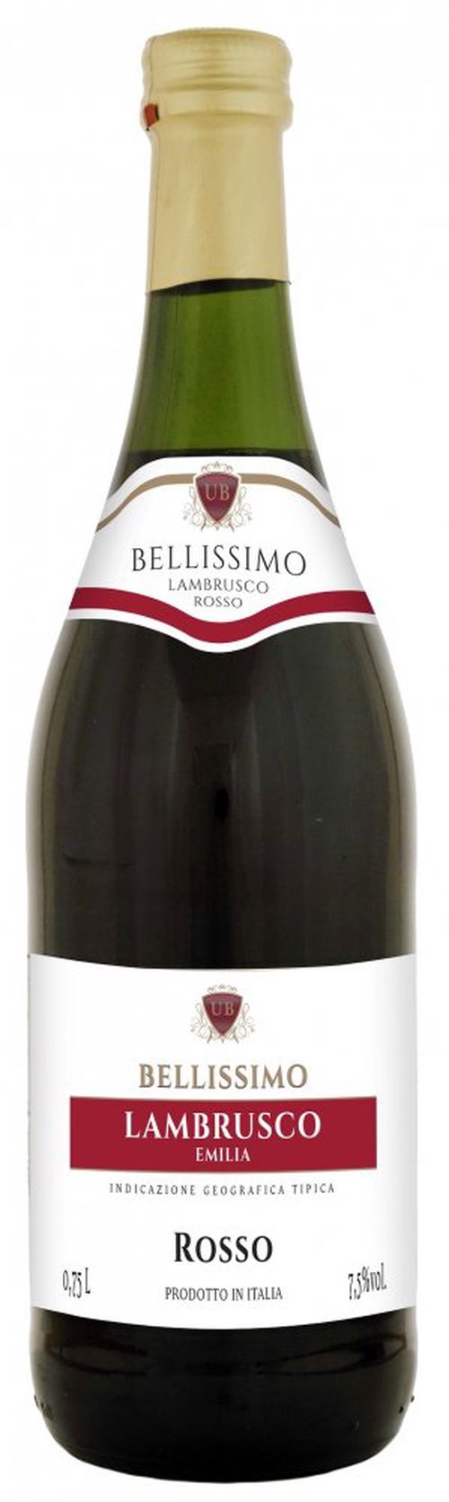 Bellissimo Lambrusco IGT Rosso 0,75l 7,5%