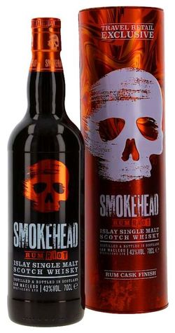 Smokehead Rum Riot 0,7l 43% Tuba