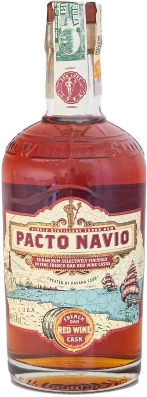 Pacto Navio French Oak Red Wine Cask 0,7l 40%