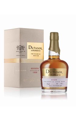 Dictador Jerarquia Borbon 30y 1990 0,7l 44% / Rok lahvování 2020